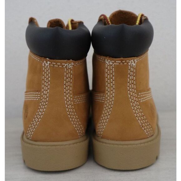 Timberland 010860 Toddler Boys Sz 10M Wheat Nubuck Classic 6" Waterproof Boots - Picture 3 of 11